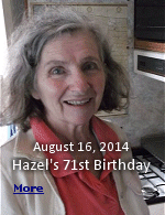 Hazel and I traveled in our motorhomes (we've had three) for about 10 years. In 2014 we traveled to the RV park operated by the Indian casino in Hinckley, Minnesota to meet with friends and celebrate Hazel's 71st birthday.